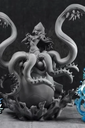 Jiang Shi Che Studio Calamaramon Digimon Statue