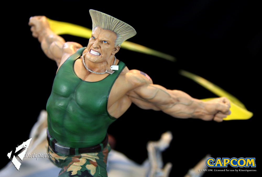 Kinetiquettes Collectibles Street Fighter Guile & Charlie Nash