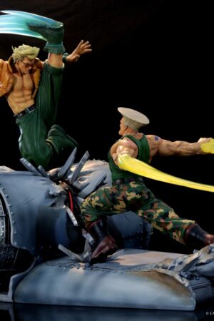 Kinetiquettes Collectibles Street Fighter Guile & Charlie Nash