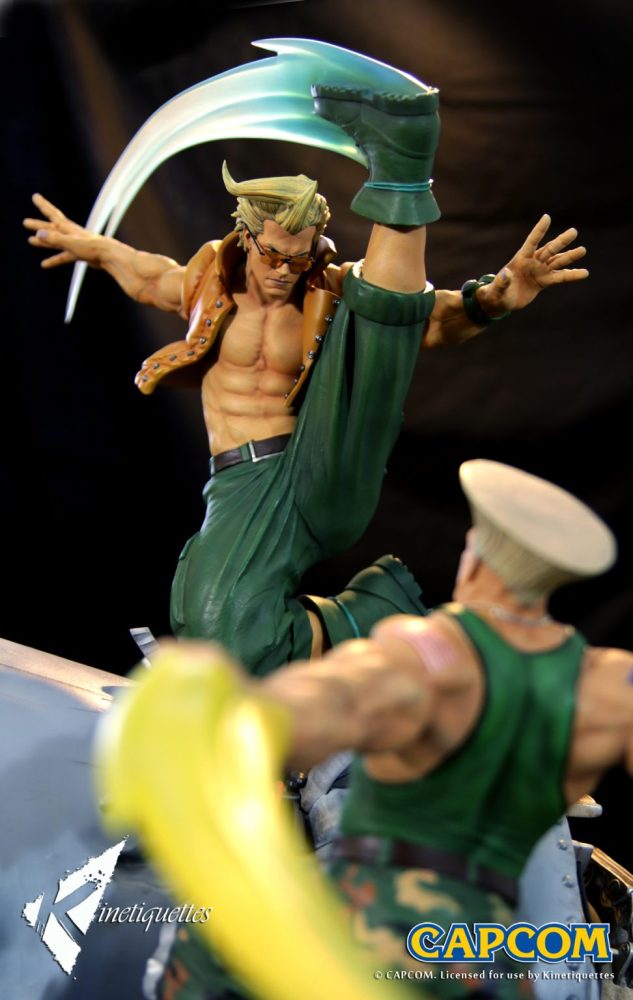 Kinetiquettes Collectibles Street Fighter Guile & Charlie Nash