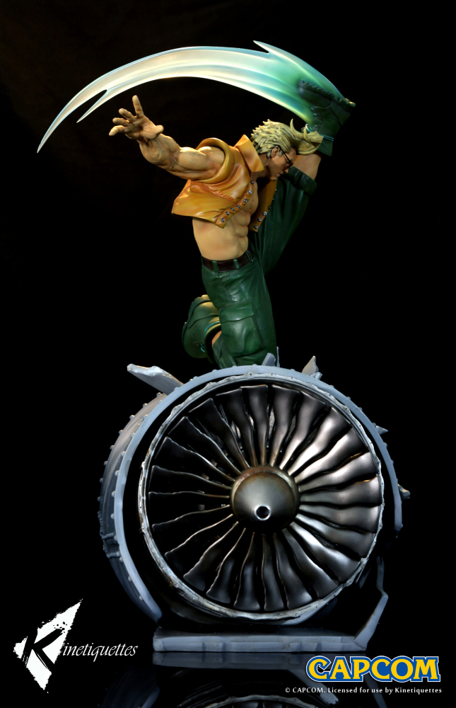 Kinetiquettes Collectibles Street Fighter Guile & Charlie Nash