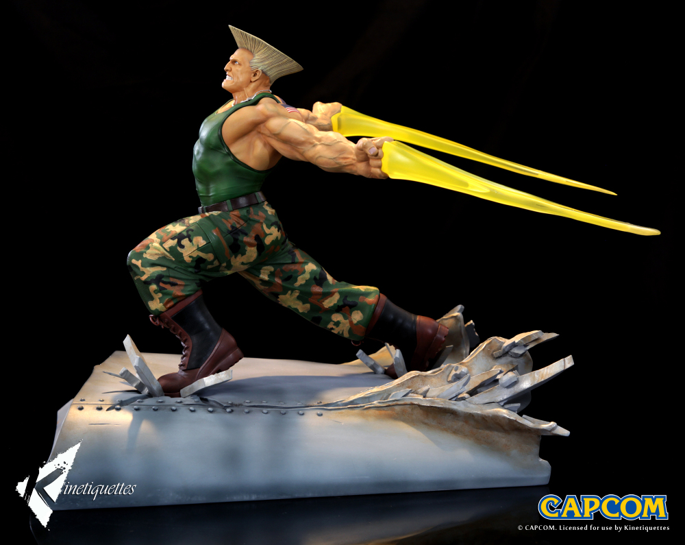 Kinetiquettes Collectibles Street Fighter Guile & Charlie Nash