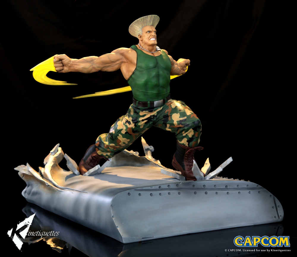 Kinetiquettes Collectibles Street Fighter Guile & Charlie Nash