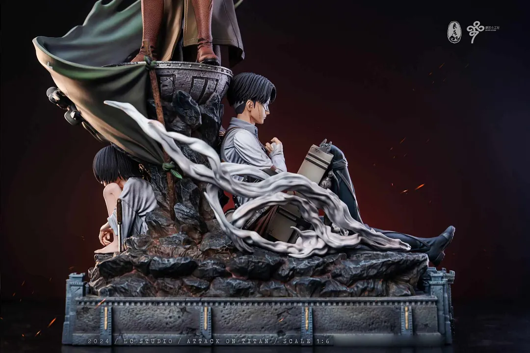 LC-Studios Attack on Titan Levi Ackerman Levi Ackerman's Memoirs 1/6 Scale Resin Statue - Image 11