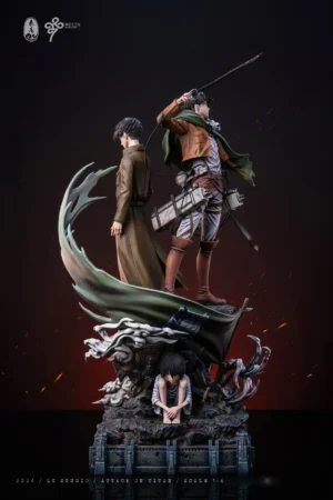 Alternative view of LC-Studios  Attack on Titan  Levi Ackerman  Levi Ackerman's Memoirs  1/6 Scale Resin Statue