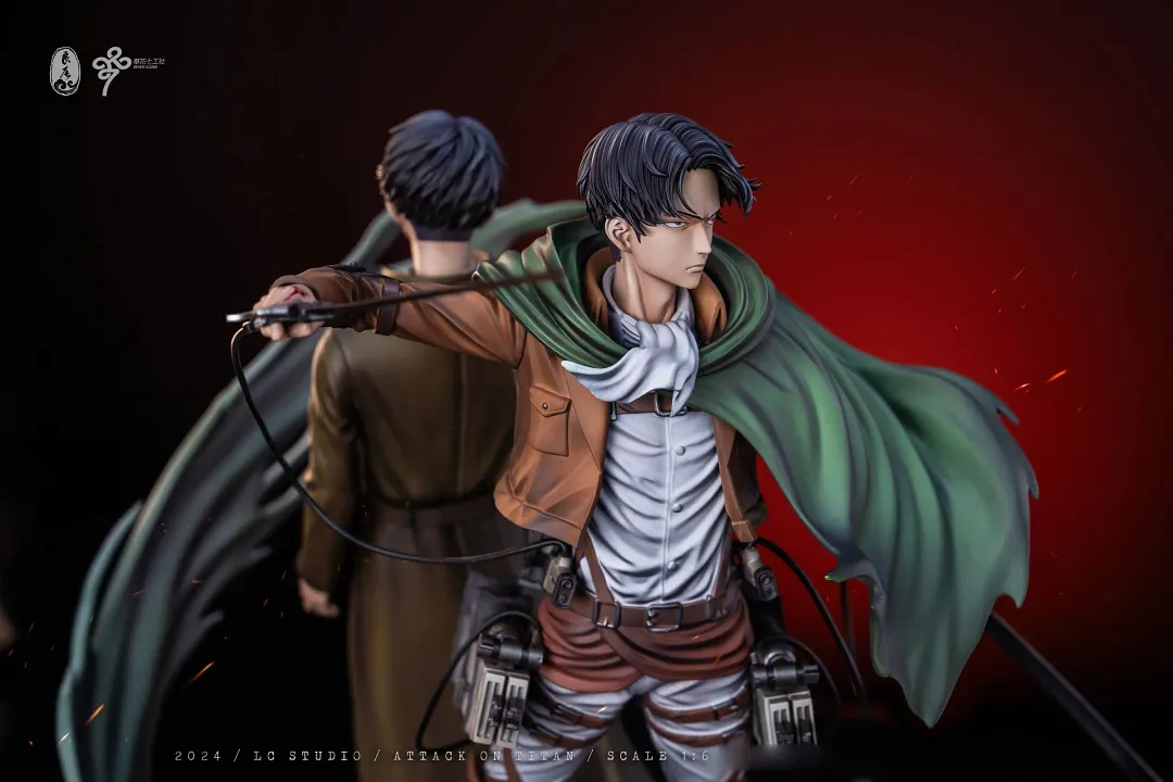 LC-Studios Attack on Titan Levi Ackerman Levi Ackerman's Memoirs 1/6 Scale Resin Statue - Image 6