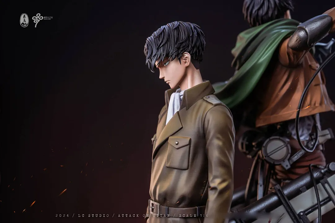 LC-Studios Attack on Titan Levi Ackerman Levi Ackerman's Memoirs 1/6 Scale Resin Statue - Image 9