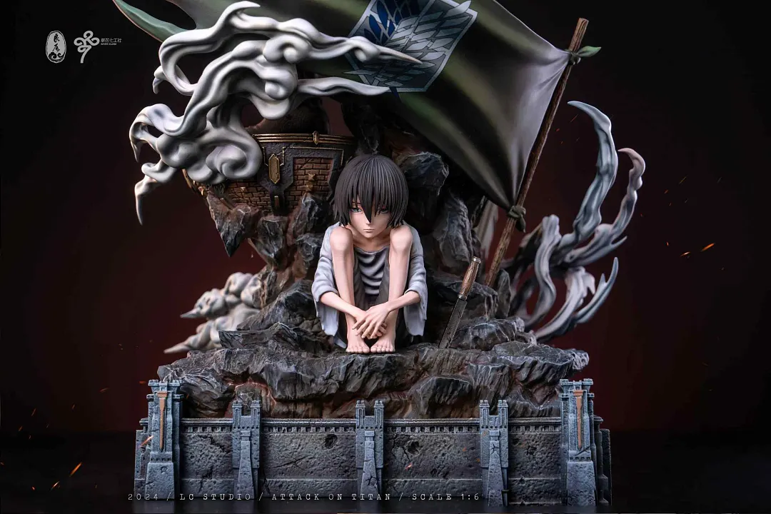 LC-Studios Attack on Titan Levi Ackerman Levi Ackerman's Memoirs 1/6 Scale Resin Statue - Image 10
