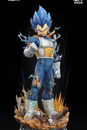 LX Studio   Dragon Ball  Super Saiyan Vegeta – 11 Life-Size Statue 1