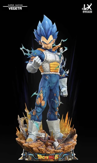 LX Studio Dragon Ball Super Saiyan Vegeta – 11 Life-Size Statue 1
