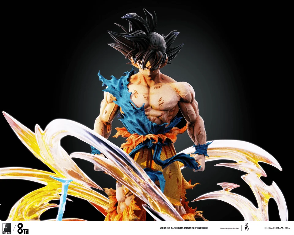 Alternate angle of the Last Sleep anniversary statue