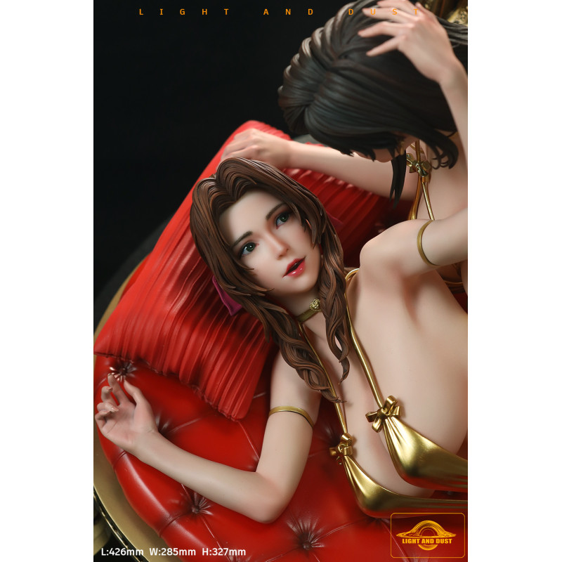 Light and Dust Studio Final Fantasy VII Tifa Lockhart & Aerith Gainsborough 1/4 Scale GK Statue - Image 6