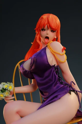 **Ling Yun Studio – One Piece – Nami – 18+ Collectible Doll** Bring the iconic navigator of the Straw Hat Pirates to your collection with the **Ling Yun Studio Nami 18+ Collectible Doll**. Inspired by Nami from *One Piece*, this large-format collectible combines a soft silicone magnetic body, flexible internal metal framing, character-focused head sculpting, and multiple outfit options for a highly customizable display. Standing approximately **65 cm tall overall**, the piece offers a substantial presence while maintaining a relatively lightweight construction of approximately 2.27 kg. Furthermore, the inclusion of both a purple dress and white wedding gown allows collectors to create two distinctly different presentations. ## Product Information * **Studio:** Ling Yun Studio * **Product Name:** Nami * **IP:** One Piece * **Character:** Nami * **Product Type:** 18+ Female Collectible Doll * **Scale:** Not Specified * **Overall Height:** Approximately 65 cm * **Body Height:** Approximately 57 cm * **Height Range:** 51–69 cm * **Material:** PU, soft rubber face and hair, all-silicone magnetic body * **Body Construction:** Built-in metal frame * **Body Design:** Jelly-like breast design * **Edition Size:** Not Specified * **Estimated Completion:** Q3 2026 * **Weight:** Approximately 2,268 g ## Body Measurements * **Chest:** 31.5 cm * **Waist:** 17 cm * **Hips:** 30 cm * **Shoulder Width:** 12 cm * **Leg Length:** 38 cm * **Neck Circumference:** 9 cm * **Wrist Width:** 3 cm * **Foot Width:** 2.2 cm * **Foot Height:** 7.6 cm ## The Iconic Nami Nami is one of the most recognizable members of the *One Piece* universe, celebrated for her intelligence, confidence, and distinctive visual identity. Ling Yun Studio presents its interpretation in a large-format collectible designed to give the character a more substantial presence within an adult collector display. Moreover, the combination of the character-inspired head design and customizable body construction makes this release notably different from a conventional static scale figure. ## All-Silicone Magnetic Body A key feature of this release is its **all-silicone magnetic body**. The soft construction provides a distinctive tactile character, while the magnetic design supports the removable and customizable nature of the collectible. In addition, the body incorporates a **built-in metal frame**, allowing collectors to adjust the positioning for different display arrangements. Consequently, Nami can be presented in a more personalized manner rather than being restricted to a single fixed pose. ## Soft Rubber Face and Hair The head components use **PU and soft rubber materials for the face and hair**, creating a material contrast with the silicone body. Furthermore, the supplied facial expression images allow collectors to customize the character's presentation. This additional option makes it possible to create a display that better matches the desired mood and styling. ## Two Outfit Configurations The package includes two different outfit options: * Purple dress * White wedding gown * High heels * One hair accessory The combination provides considerable styling flexibility. For example, the purple dress offers a character-focused presentation, while the white wedding gown creates a more elegant and ceremonial appearance. As a result, collectors can change the overall atmosphere of the display without changing the central character. ## Large 65cm Display Presence At approximately **65 cm in overall height**, this Nami collectible is considerably larger than a conventional anime figure. Therefore, it is best suited to a dedicated display area where the complete silhouette can be appreciated. Meanwhile, the approximately **57 cm body height** gives the character a substantial life-size-inspired presence while remaining more compact than full-scale adult collectibles. ## Flexible Internal Frame The built-in metal frame is another important aspect of the design. Because the internal structure supports positioning, collectors can explore different display arrangements according to their available space and preferred presentation. Moreover, the frame works naturally with the soft silicone construction, helping create a collectible that is designed around customization rather than purely static display. ## A Versatile Nami Display The combination of interchangeable styling, facial presentation options, and multiple outfit choices gives this release considerable versatility. Whether displayed in the purple dress or white wedding gown, Nami can take on a distinctly different visual character. Additionally, the included high heels and hair accessory help complete the chosen configuration. ## For One Piece Collectors For dedicated *One Piece* fans, Nami is an essential character whose recognizable appearance makes her a natural centerpiece for a character-focused collection. This Ling Yun Studio interpretation goes beyond a conventional figure by combining **large-format presentation, silicone construction, magnetic components, an internal metal frame, and multiple styling options**. Consequently, it offers a distinctive alternative for collectors seeking something different from standard PVC or resin statues. ## Q3 2026 Release The **Ling Yun Studio Nami 18+ Collectible Doll** is scheduled for estimated completion in **Q3 2026**. With its approximately **65 cm overall height**, customizable construction, and multiple included accessories, the release is positioned as a notable upcoming addition for collectors planning their *One Piece* display lineup. ## Complete Accessory Package The package includes: * Purple dress * White wedding gown * High heels * One hair accessory * Two facial expression images * Body accessory Together, these components give collectors several ways to customize Nami's final presentation. ## Welcome Nami to Your Collection The **Ling Yun Studio – One Piece – Nami 18+ Collectible Doll** combines Nami's instantly recognizable character identity with a large-format, highly customizable construction. Featuring an **all-silicone magnetic body, built-in metal frame, PU and soft-rubber head components, two outfit options, high heels, hair accessories, and facial expression options**, this release is designed for collectors who value flexibility as much as display presence. Scheduled for **Q3 2026**, the Ling Yun Studio Nami offers a distinctive large-format addition to dedicated *One Piece* and adult collectible collections.