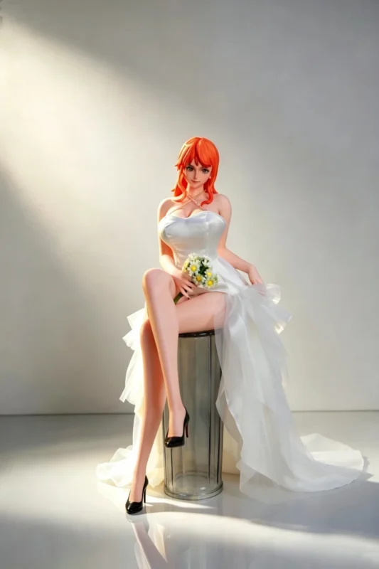 当前图片:**Ling Yun Studio – One Piece – Nami – 18+ Collectible Doll** Bring the iconic navigator of the Straw Hat Pirates to your collection with the **Ling Yun Studio Nami 18+ Collectible Doll**. Inspired by Nami from *One Piece*, this large-format collectible combines a soft silicone magnetic body, flexible internal metal framing, character-focused head sculpting, and multiple outfit options for a highly customizable display. Standing approximately **65 cm tall overall**, the piece offers a substantial presence while maintaining a relatively lightweight construction of approximately 2.27 kg. Furthermore, the inclusion of both a purple dress and white wedding gown allows collectors to create two distinctly different presentations. ## Product Information * **Studio:** Ling Yun Studio * **Product Name:** Nami * **IP:** One Piece * **Character:** Nami * **Product Type:** 18+ Female Collectible Doll * **Scale:** Not Specified * **Overall Height:** Approximately 65 cm * **Body Height:** Approximately 57 cm * **Height Range:** 51–69 cm * **Material:** PU, soft rubber face and hair, all-silicone magnetic body * **Body Construction:** Built-in metal frame * **Body Design:** Jelly-like breast design * **Edition Size:** Not Specified * **Estimated Completion:** Q3 2026 * **Weight:** Approximately 2,268 g ## Body Measurements * **Chest:** 31.5 cm * **Waist:** 17 cm * **Hips:** 30 cm * **Shoulder Width:** 12 cm * **Leg Length:** 38 cm * **Neck Circumference:** 9 cm * **Wrist Width:** 3 cm * **Foot Width:** 2.2 cm * **Foot Height:** 7.6 cm ## The Iconic Nami Nami is one of the most recognizable members of the *One Piece* universe, celebrated for her intelligence, confidence, and distinctive visual identity. Ling Yun Studio presents its interpretation in a large-format collectible designed to give the character a more substantial presence within an adult collector display. Moreover, the combination of the character-inspired head design and customizable body construction makes this release notably different from a conventional static scale figure. ## All-Silicone Magnetic Body A key feature of this release is its **all-silicone magnetic body**. The soft construction provides a distinctive tactile character, while the magnetic design supports the removable and customizable nature of the collectible. In addition, the body incorporates a **built-in metal frame**, allowing collectors to adjust the positioning for different display arrangements. Consequently, Nami can be presented in a more personalized manner rather than being restricted to a single fixed pose. ## Soft Rubber Face and Hair The head components use **PU and soft rubber materials for the face and hair**, creating a material contrast with the silicone body. Furthermore, the supplied facial expression images allow collectors to customize the character's presentation. This additional option makes it possible to create a display that better matches the desired mood and styling. ## Two Outfit Configurations The package includes two different outfit options: * Purple dress * White wedding gown * High heels * One hair accessory The combination provides considerable styling flexibility. For example, the purple dress offers a character-focused presentation, while the white wedding gown creates a more elegant and ceremonial appearance. As a result, collectors can change the overall atmosphere of the display without changing the central character. ## Large 65cm Display Presence At approximately **65 cm in overall height**, this Nami collectible is considerably larger than a conventional anime figure. Therefore, it is best suited to a dedicated display area where the complete silhouette can be appreciated. Meanwhile, the approximately **57 cm body height** gives the character a substantial life-size-inspired presence while remaining more compact than full-scale adult collectibles. ## Flexible Internal Frame The built-in metal frame is another important aspect of the design. Because the internal structure supports positioning, collectors can explore different display arrangements according to their available space and preferred presentation. Moreover, the frame works naturally with the soft silicone construction, helping create a collectible that is designed around customization rather than purely static display. ## A Versatile Nami Display The combination of interchangeable styling, facial presentation options, and multiple outfit choices gives this release considerable versatility. Whether displayed in the purple dress or white wedding gown, Nami can take on a distinctly different visual character. Additionally, the included high heels and hair accessory help complete the chosen configuration. ## For One Piece Collectors For dedicated *One Piece* fans, Nami is an essential character whose recognizable appearance makes her a natural centerpiece for a character-focused collection. This Ling Yun Studio interpretation goes beyond a conventional figure by combining **large-format presentation, silicone construction, magnetic components, an internal metal frame, and multiple styling options**. Consequently, it offers a distinctive alternative for collectors seeking something different from standard PVC or resin statues. ## Q3 2026 Release The **Ling Yun Studio Nami 18+ Collectible Doll** is scheduled for estimated completion in **Q3 2026**. With its approximately **65 cm overall height**, customizable construction, and multiple included accessories, the release is positioned as a notable upcoming addition for collectors planning their *One Piece* display lineup. ## Complete Accessory Package The package includes: * Purple dress * White wedding gown * High heels * One hair accessory * Two facial expression images * Body accessory Together, these components give collectors several ways to customize Nami's final presentation. ## Welcome Nami to Your Collection The **Ling Yun Studio – One Piece – Nami 18+ Collectible Doll** combines Nami's instantly recognizable character identity with a large-format, highly customizable construction. Featuring an **all-silicone magnetic body, built-in metal frame, PU and soft-rubber head components, two outfit options, high heels, hair accessories, and facial expression options**, this release is designed for collectors who value flexibility as much as display presence. Scheduled for **Q3 2026**, the Ling Yun Studio Nami offers a distinctive large-format addition to dedicated *One Piece* and adult collectible collections.