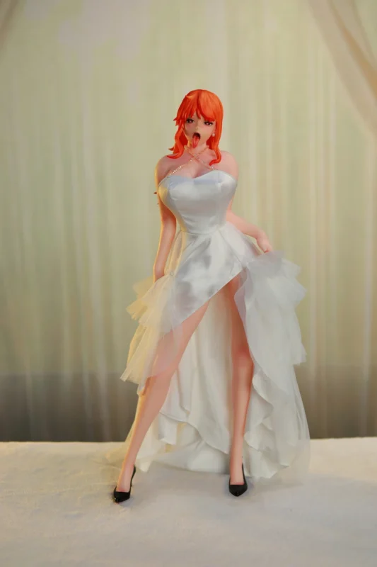 当前图片:**Ling Yun Studio – One Piece – Nami – 18+ Collectible Doll** Bring the iconic navigator of the Straw Hat Pirates to your collection with the **Ling Yun Studio Nami 18+ Collectible Doll**. Inspired by Nami from *One Piece*, this large-format collectible combines a soft silicone magnetic body, flexible internal metal framing, character-focused head sculpting, and multiple outfit options for a highly customizable display. Standing approximately **65 cm tall overall**, the piece offers a substantial presence while maintaining a relatively lightweight construction of approximately 2.27 kg. Furthermore, the inclusion of both a purple dress and white wedding gown allows collectors to create two distinctly different presentations. ## Product Information * **Studio:** Ling Yun Studio * **Product Name:** Nami * **IP:** One Piece * **Character:** Nami * **Product Type:** 18+ Female Collectible Doll * **Scale:** Not Specified * **Overall Height:** Approximately 65 cm * **Body Height:** Approximately 57 cm * **Height Range:** 51–69 cm * **Material:** PU, soft rubber face and hair, all-silicone magnetic body * **Body Construction:** Built-in metal frame * **Body Design:** Jelly-like breast design * **Edition Size:** Not Specified * **Estimated Completion:** Q3 2026 * **Weight:** Approximately 2,268 g ## Body Measurements * **Chest:** 31.5 cm * **Waist:** 17 cm * **Hips:** 30 cm * **Shoulder Width:** 12 cm * **Leg Length:** 38 cm * **Neck Circumference:** 9 cm * **Wrist Width:** 3 cm * **Foot Width:** 2.2 cm * **Foot Height:** 7.6 cm ## The Iconic Nami Nami is one of the most recognizable members of the *One Piece* universe, celebrated for her intelligence, confidence, and distinctive visual identity. Ling Yun Studio presents its interpretation in a large-format collectible designed to give the character a more substantial presence within an adult collector display. Moreover, the combination of the character-inspired head design and customizable body construction makes this release notably different from a conventional static scale figure. ## All-Silicone Magnetic Body A key feature of this release is its **all-silicone magnetic body**. The soft construction provides a distinctive tactile character, while the magnetic design supports the removable and customizable nature of the collectible. In addition, the body incorporates a **built-in metal frame**, allowing collectors to adjust the positioning for different display arrangements. Consequently, Nami can be presented in a more personalized manner rather than being restricted to a single fixed pose. ## Soft Rubber Face and Hair The head components use **PU and soft rubber materials for the face and hair**, creating a material contrast with the silicone body. Furthermore, the supplied facial expression images allow collectors to customize the character's presentation. This additional option makes it possible to create a display that better matches the desired mood and styling. ## Two Outfit Configurations The package includes two different outfit options: * Purple dress * White wedding gown * High heels * One hair accessory The combination provides considerable styling flexibility. For example, the purple dress offers a character-focused presentation, while the white wedding gown creates a more elegant and ceremonial appearance. As a result, collectors can change the overall atmosphere of the display without changing the central character. ## Large 65cm Display Presence At approximately **65 cm in overall height**, this Nami collectible is considerably larger than a conventional anime figure. Therefore, it is best suited to a dedicated display area where the complete silhouette can be appreciated. Meanwhile, the approximately **57 cm body height** gives the character a substantial life-size-inspired presence while remaining more compact than full-scale adult collectibles. ## Flexible Internal Frame The built-in metal frame is another important aspect of the design. Because the internal structure supports positioning, collectors can explore different display arrangements according to their available space and preferred presentation. Moreover, the frame works naturally with the soft silicone construction, helping create a collectible that is designed around customization rather than purely static display. ## A Versatile Nami Display The combination of interchangeable styling, facial presentation options, and multiple outfit choices gives this release considerable versatility. Whether displayed in the purple dress or white wedding gown, Nami can take on a distinctly different visual character. Additionally, the included high heels and hair accessory help complete the chosen configuration. ## For One Piece Collectors For dedicated *One Piece* fans, Nami is an essential character whose recognizable appearance makes her a natural centerpiece for a character-focused collection. This Ling Yun Studio interpretation goes beyond a conventional figure by combining **large-format presentation, silicone construction, magnetic components, an internal metal frame, and multiple styling options**. Consequently, it offers a distinctive alternative for collectors seeking something different from standard PVC or resin statues. ## Q3 2026 Release The **Ling Yun Studio Nami 18+ Collectible Doll** is scheduled for estimated completion in **Q3 2026**. With its approximately **65 cm overall height**, customizable construction, and multiple included accessories, the release is positioned as a notable upcoming addition for collectors planning their *One Piece* display lineup. ## Complete Accessory Package The package includes: * Purple dress * White wedding gown * High heels * One hair accessory * Two facial expression images * Body accessory Together, these components give collectors several ways to customize Nami's final presentation. ## Welcome Nami to Your Collection The **Ling Yun Studio – One Piece – Nami 18+ Collectible Doll** combines Nami's instantly recognizable character identity with a large-format, highly customizable construction. Featuring an **all-silicone magnetic body, built-in metal frame, PU and soft-rubber head components, two outfit options, high heels, hair accessories, and facial expression options**, this release is designed for collectors who value flexibility as much as display presence. Scheduled for **Q3 2026**, the Ling Yun Studio Nami offers a distinctive large-format addition to dedicated *One Piece* and adult collectible collections.