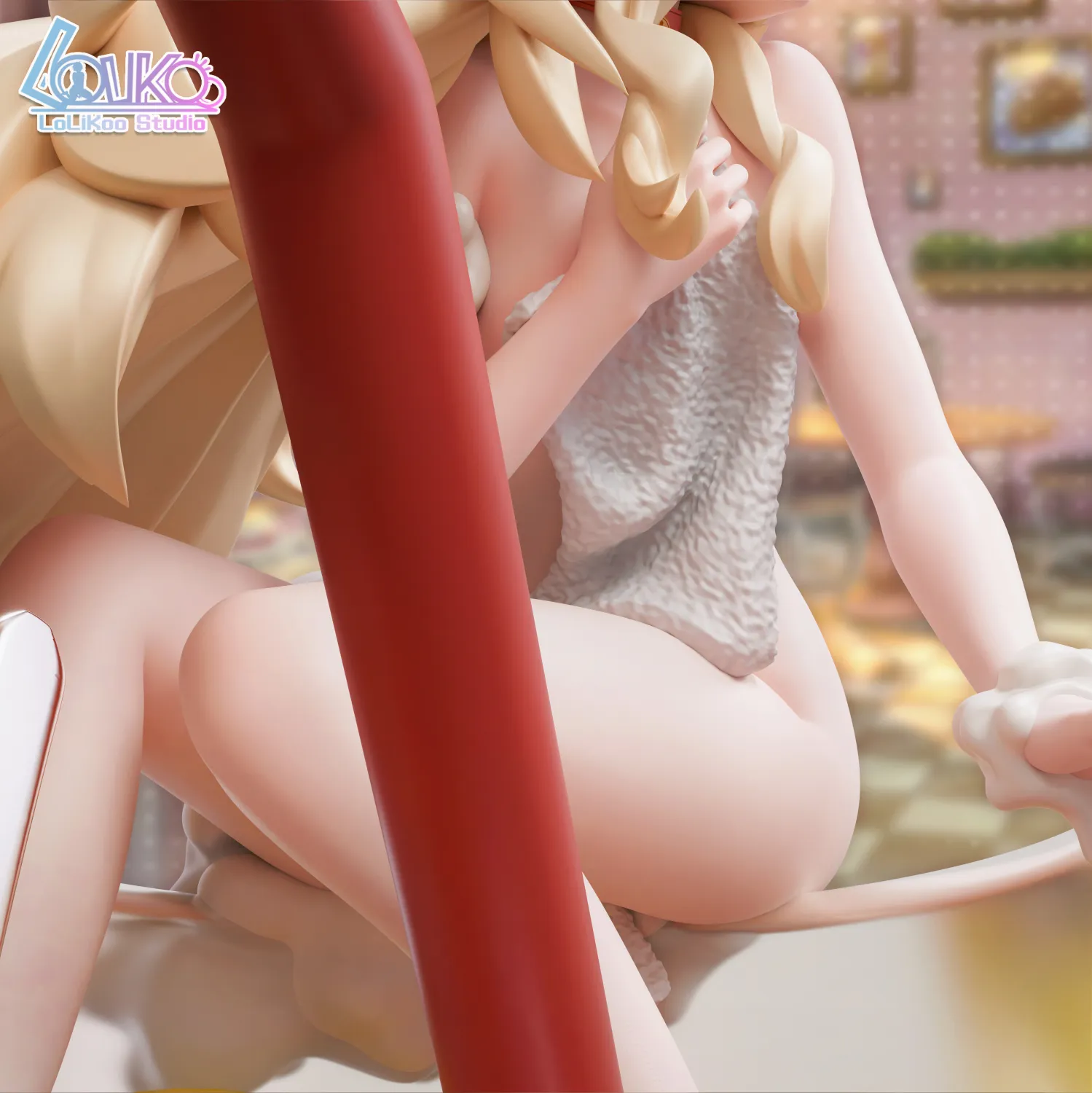 LoLiKoo Studio - Blue Archive Takanashi Hoshino TOPGK 1/6 - PU + Resin Statue