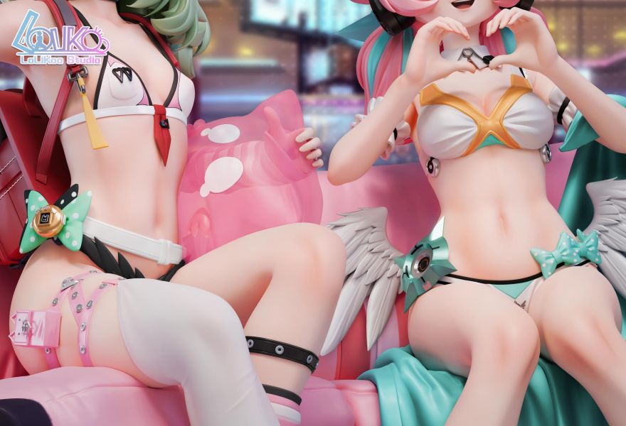 Lolikoo Studio Zenless Zone Zero Chinatsu & Aria & Nangong