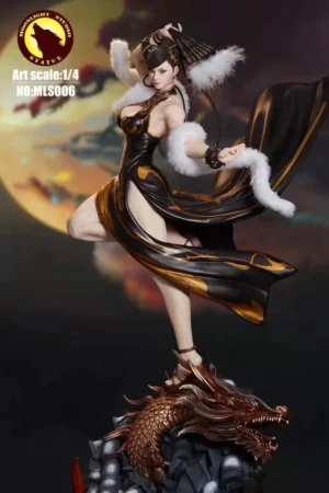 MOON LIGHT Studio   King of Fighters  Chun Li –  14 Scale Statue