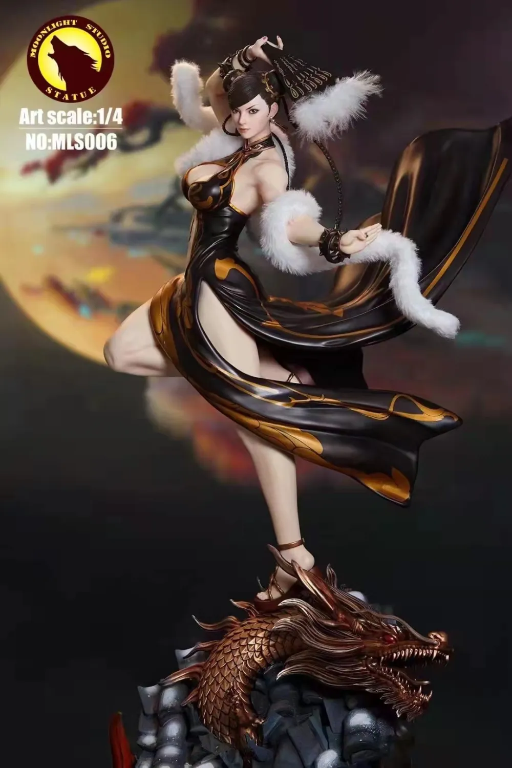MOON LIGHT Studio King of Fighters Chun Li – 14 Scale Statue