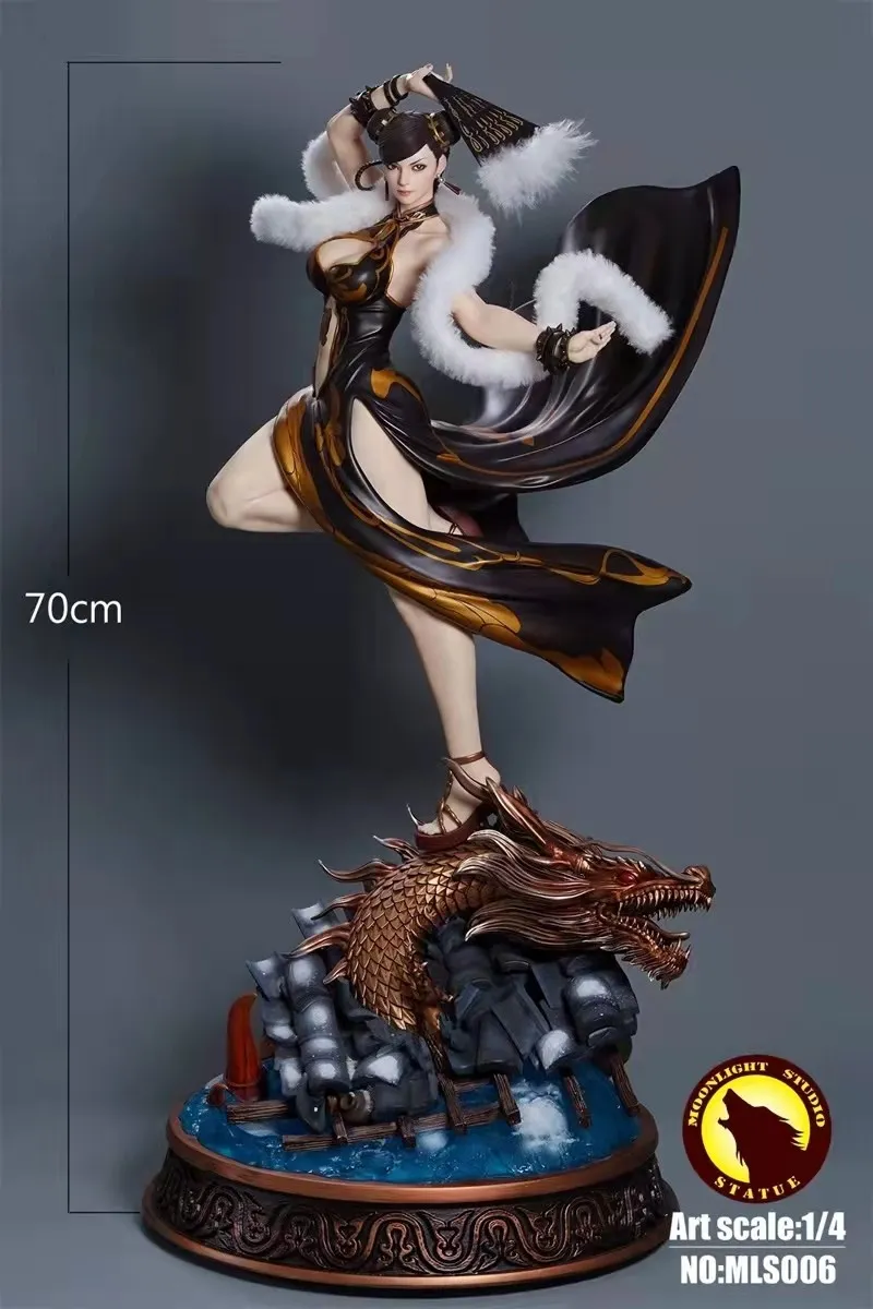 MOON LIGHT Studio King of Fighters Chun Li – 1/4 Scale Statue - Image 3