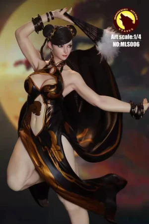 Alternative view of MOON LIGHT Studio   King of Fighters  Chun Li –  1/4 Scale Statue