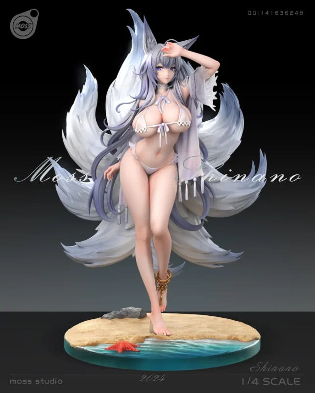MOSS Studio Azur Lane Shinano TOPGK 1/4 Limited 280 Resin Statue