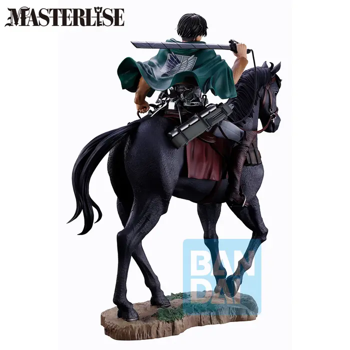 Masterlise – Attack on Titan – Levi – Dedicate Your Heart – Ichibansho Figure - Image 2