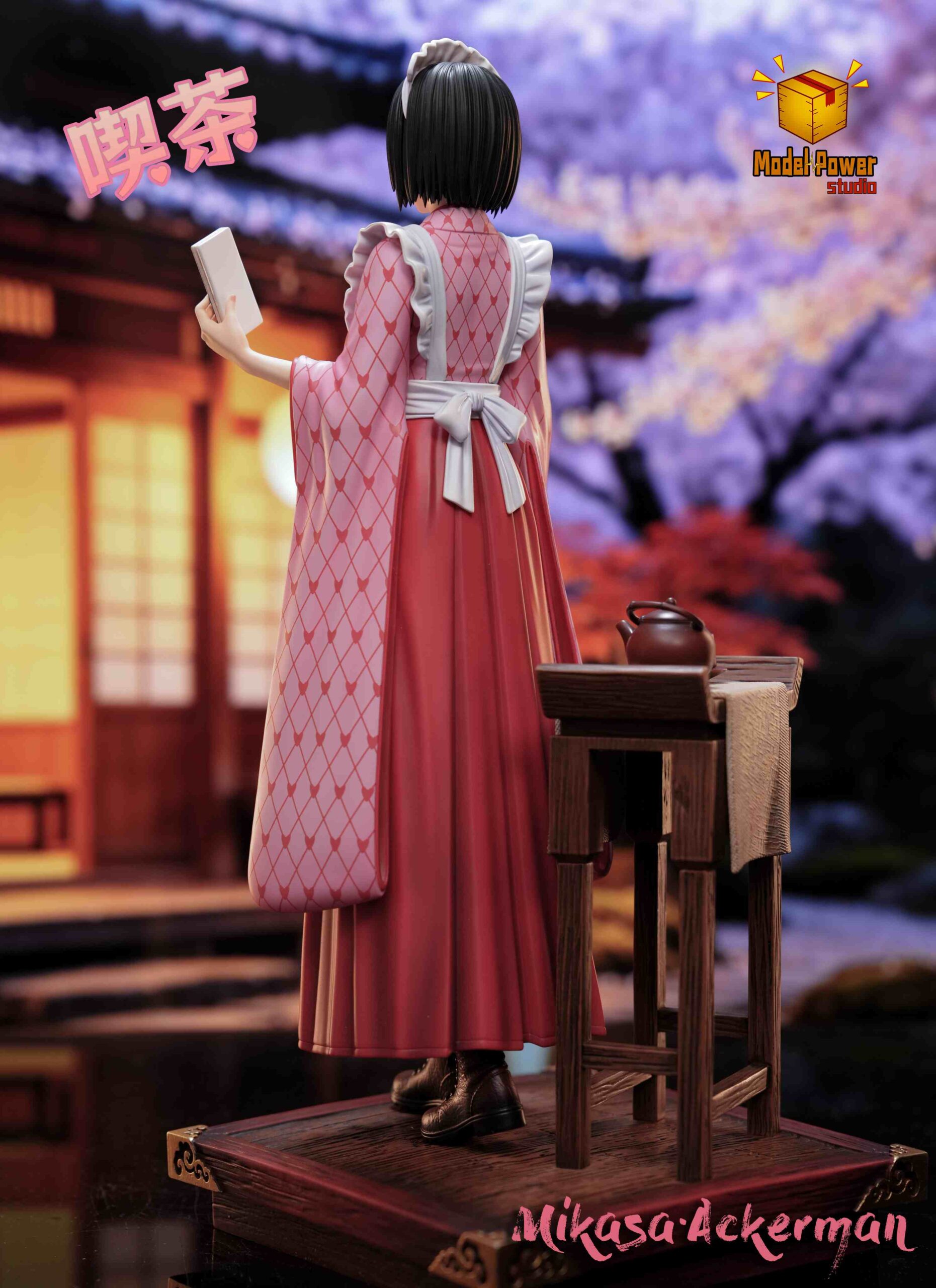 Model Power Studio Attack on Titan Mikasa Ackerman