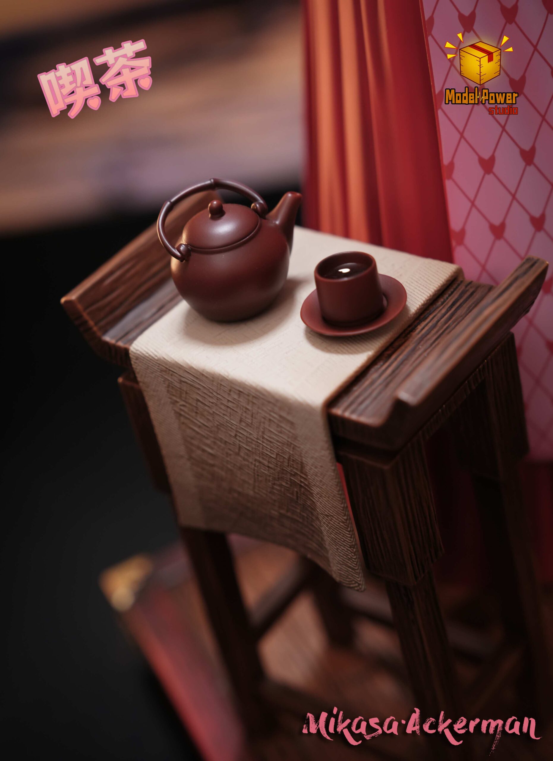 Model Power Studio Attack on Titan Mikasa Ackerman