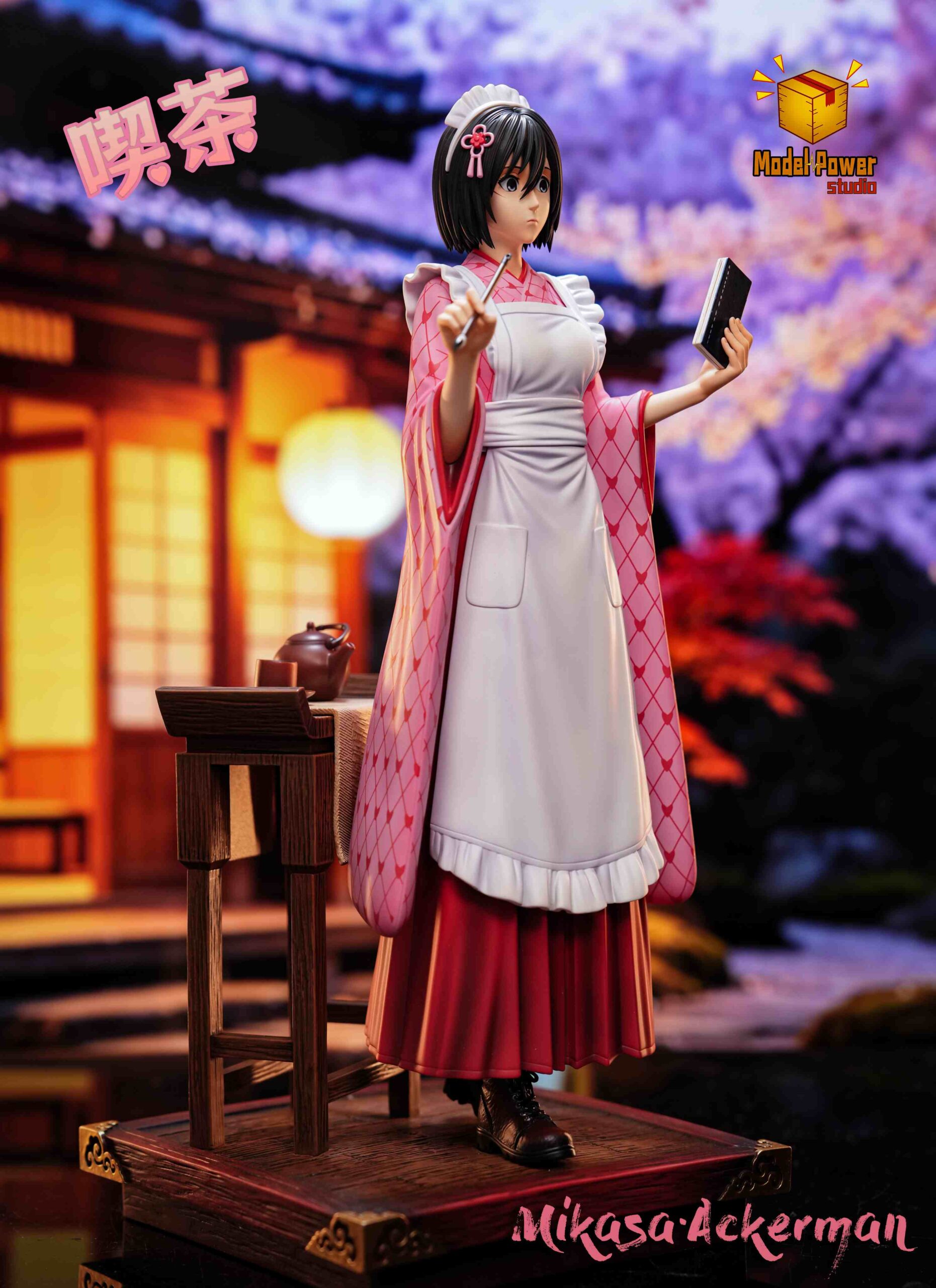 Model Power Studio Attack on Titan Mikasa Ackerman