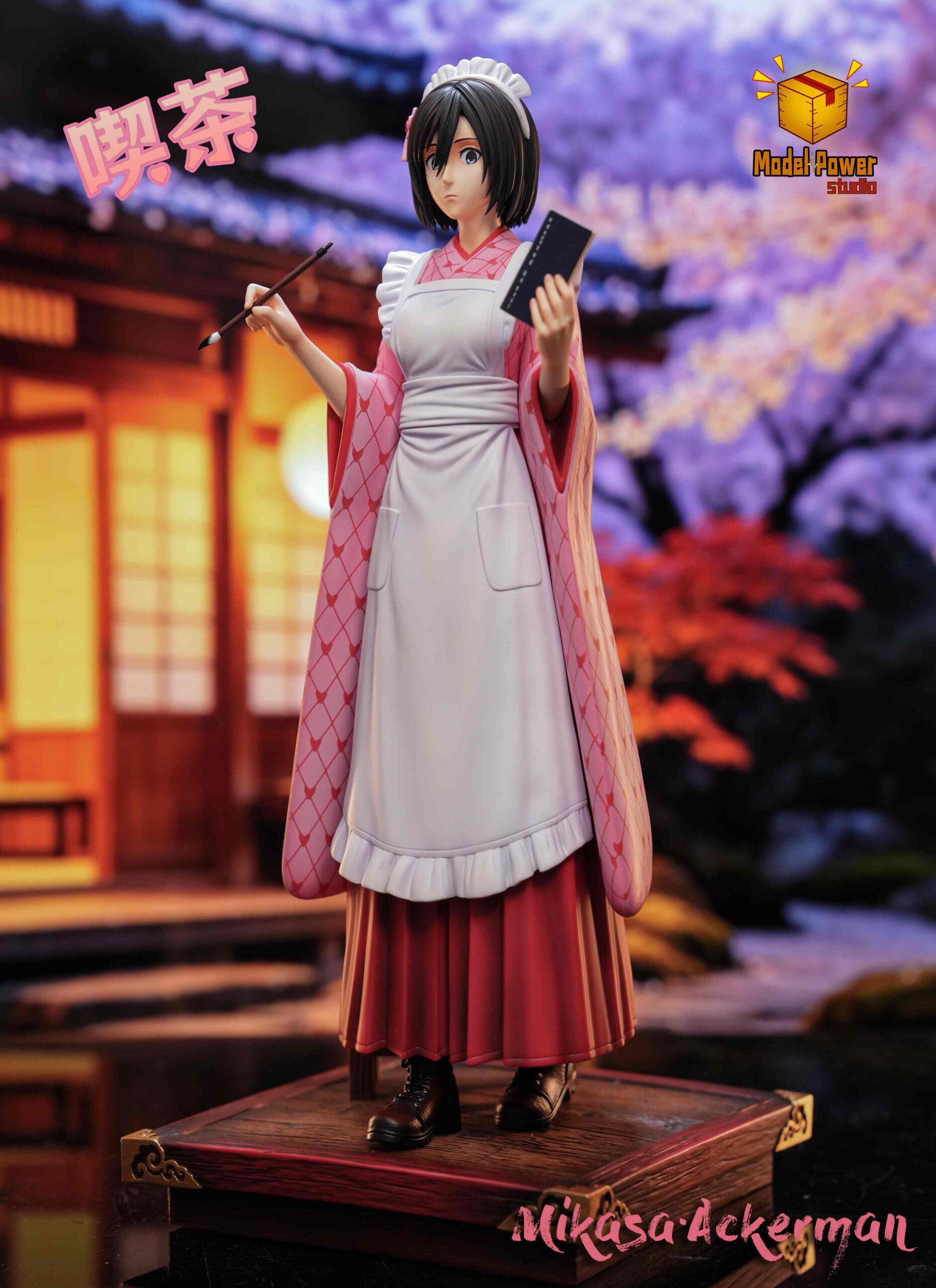 Model Power Studio Attack on Titan Mikasa Ackerman