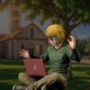 Model Power Studio Attack on Titan Eren Yeager & Armin Arlert