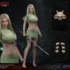 Mojoy - Slender Female Body + Head Green Ver. TOPGK 1/6 - LSR + Stainless Steel Action Figure