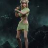 Mojoy - Slender Female Body + Head Green Ver. TOPGK 1/6 - LSR + Stainless Steel Action Figure