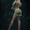 Mojoy - Slender Female Body + Head Green Ver. TOPGK 1/6 - LSR + Stainless Steel Action Figure