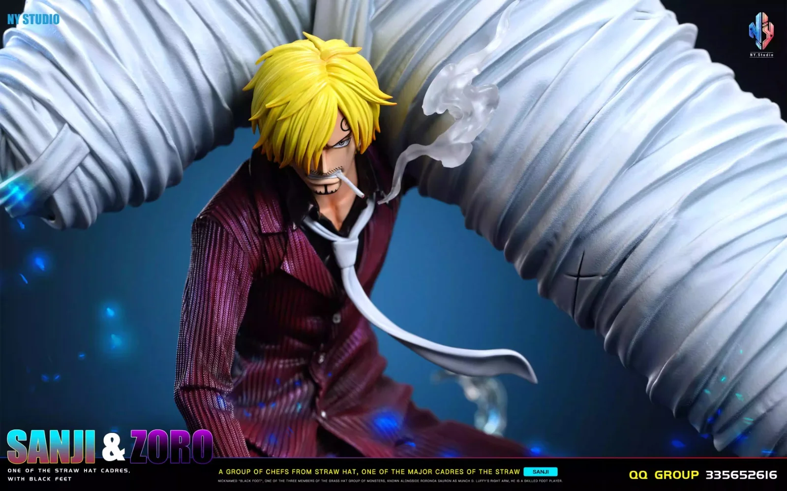 NY One Piece Sanji & Zoro