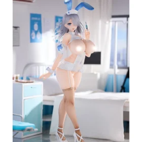 当前图片：Native x Pink Cat   Mataro Original Illustration Series   Blue Nurse Bunny