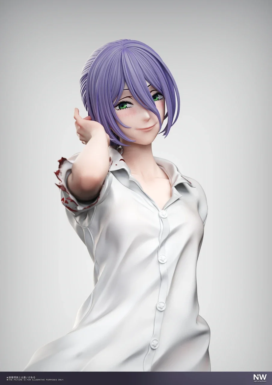 Night Wings – Chainsaw Man Reze 1/6 & 1/4 Scale Premium Collectible Figure Statue - Image 3