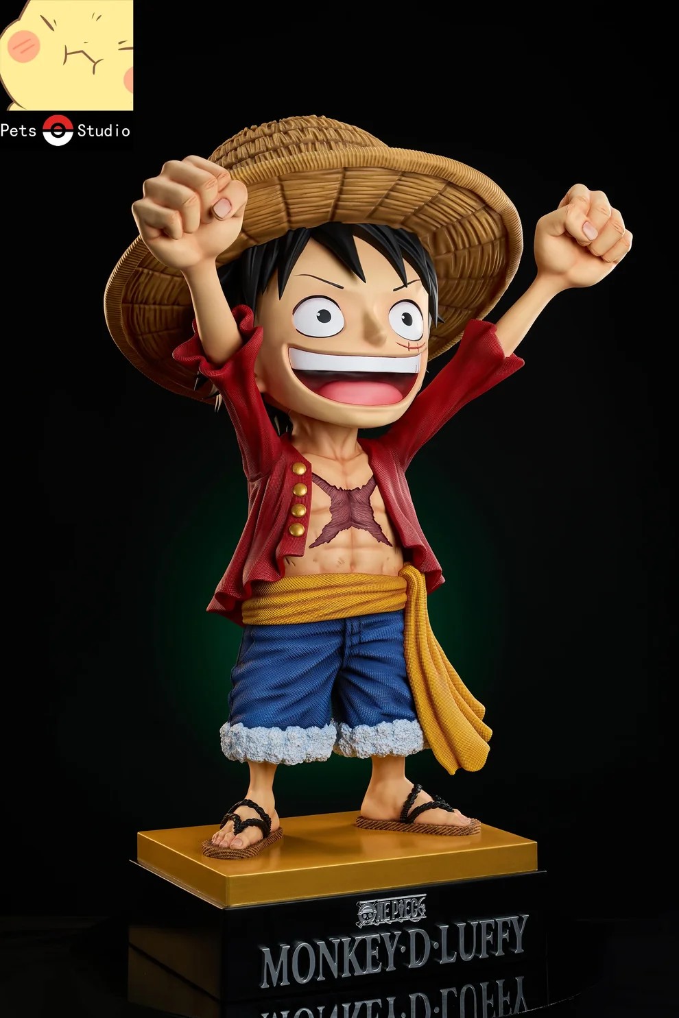 Pets studio One Piece Monkey D. Luffy