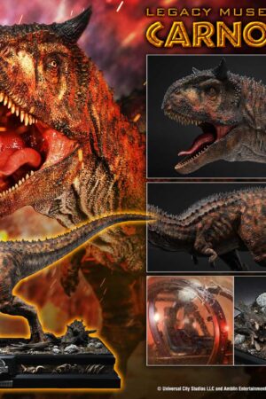 Prime 1 Studio - Jurassic Series Carnotaurus TOPGK 1/15 Scale Polystone Statue (Licensed)
