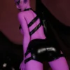 Purple Skin Elf Alien Sexy Doll 170cm E