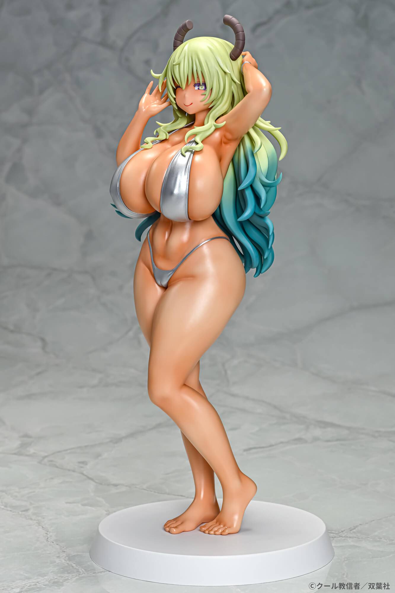 Q-six Miss Kobayashi's Dragon Maid Lucoa TOPGK 1/7 PVC/ABS Figure