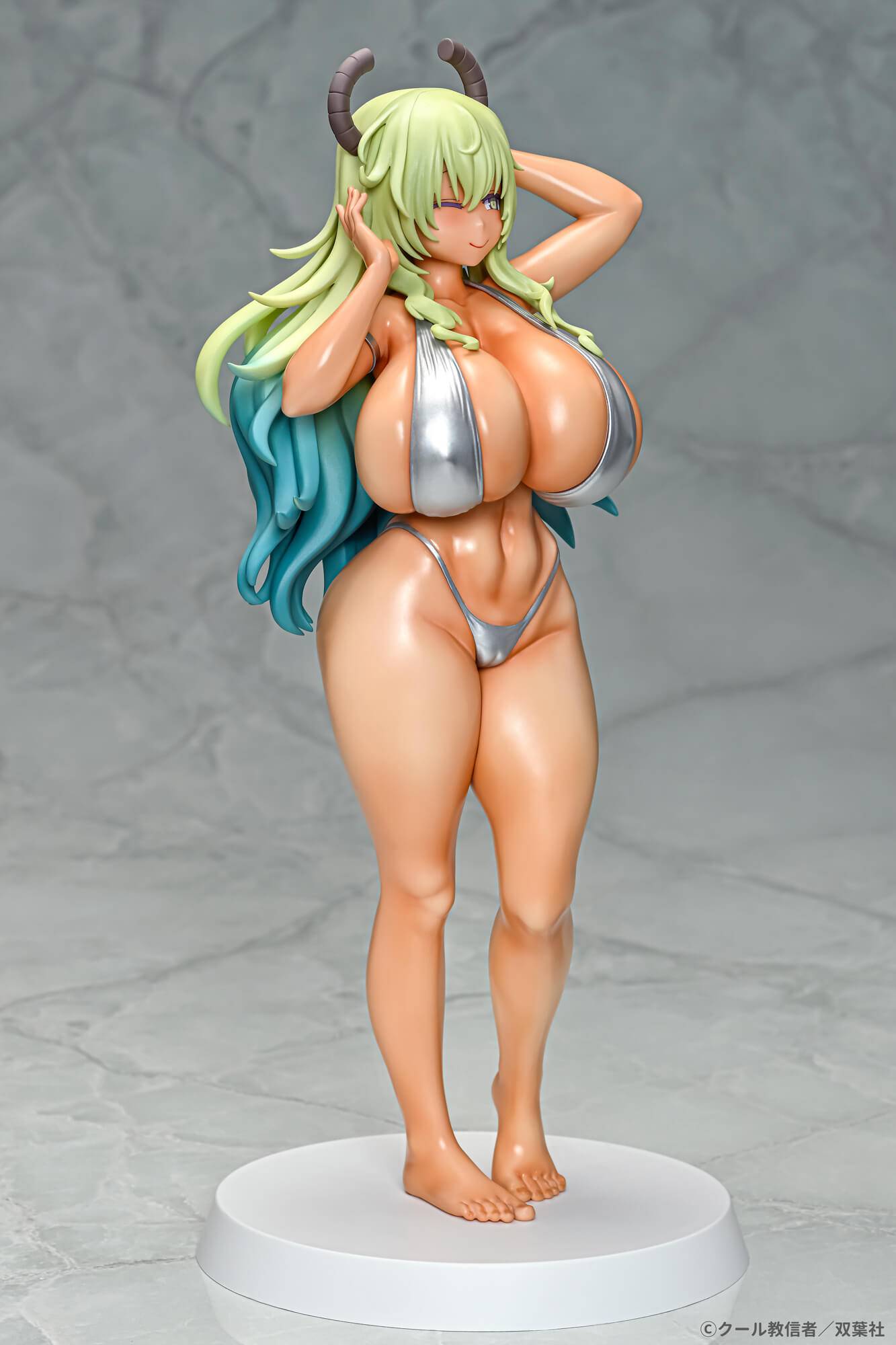 Q-six Miss Kobayashi's Dragon Maid Lucoa TOPGK 1/7 PVC/ABS Figure