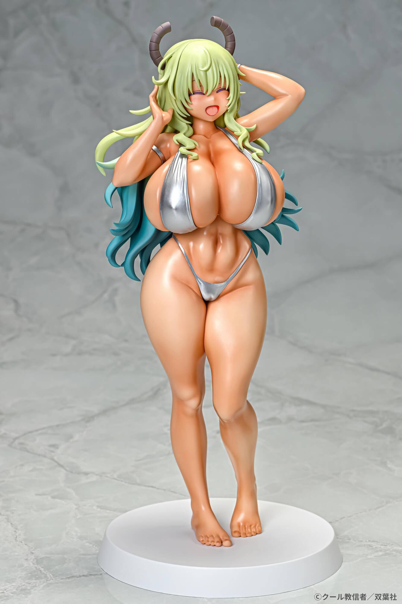 Q-six Miss Kobayashi's Dragon Maid Lucoa TOPGK 1/7 PVC/ABS Figure
