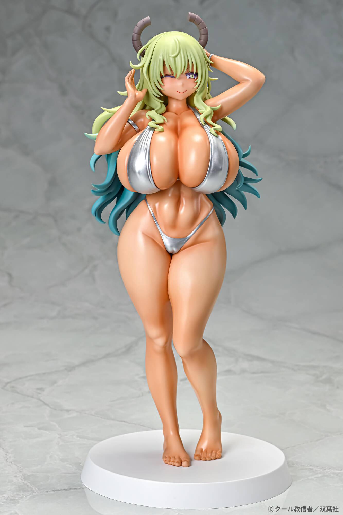 Q-six Miss Kobayashi's Dragon Maid Lucoa TOPGK 1/7 PVC/ABS Figure
