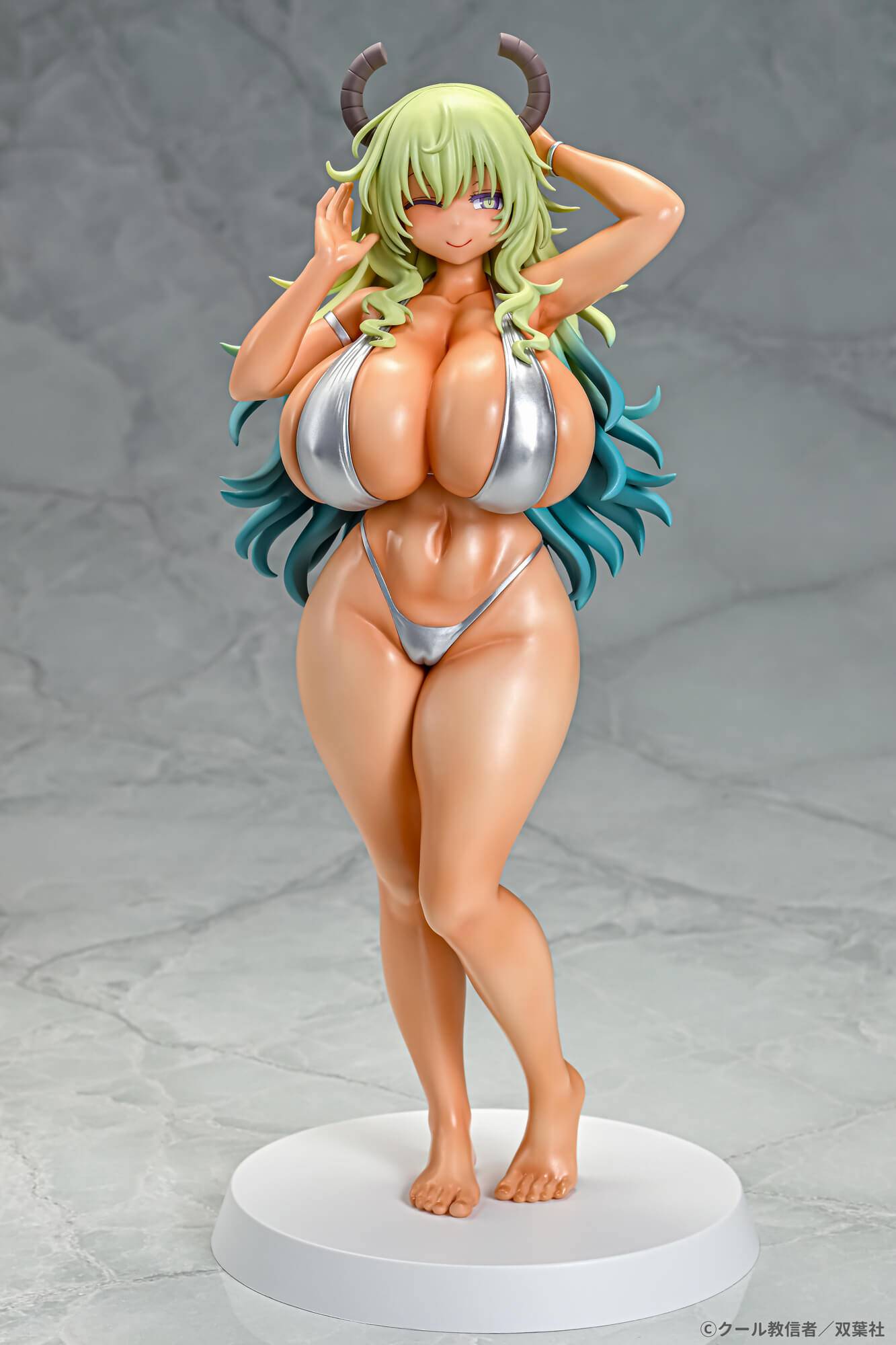 Q-six Miss Kobayashi's Dragon Maid Lucoa TOPGK 1/7 PVC/ABS Figure