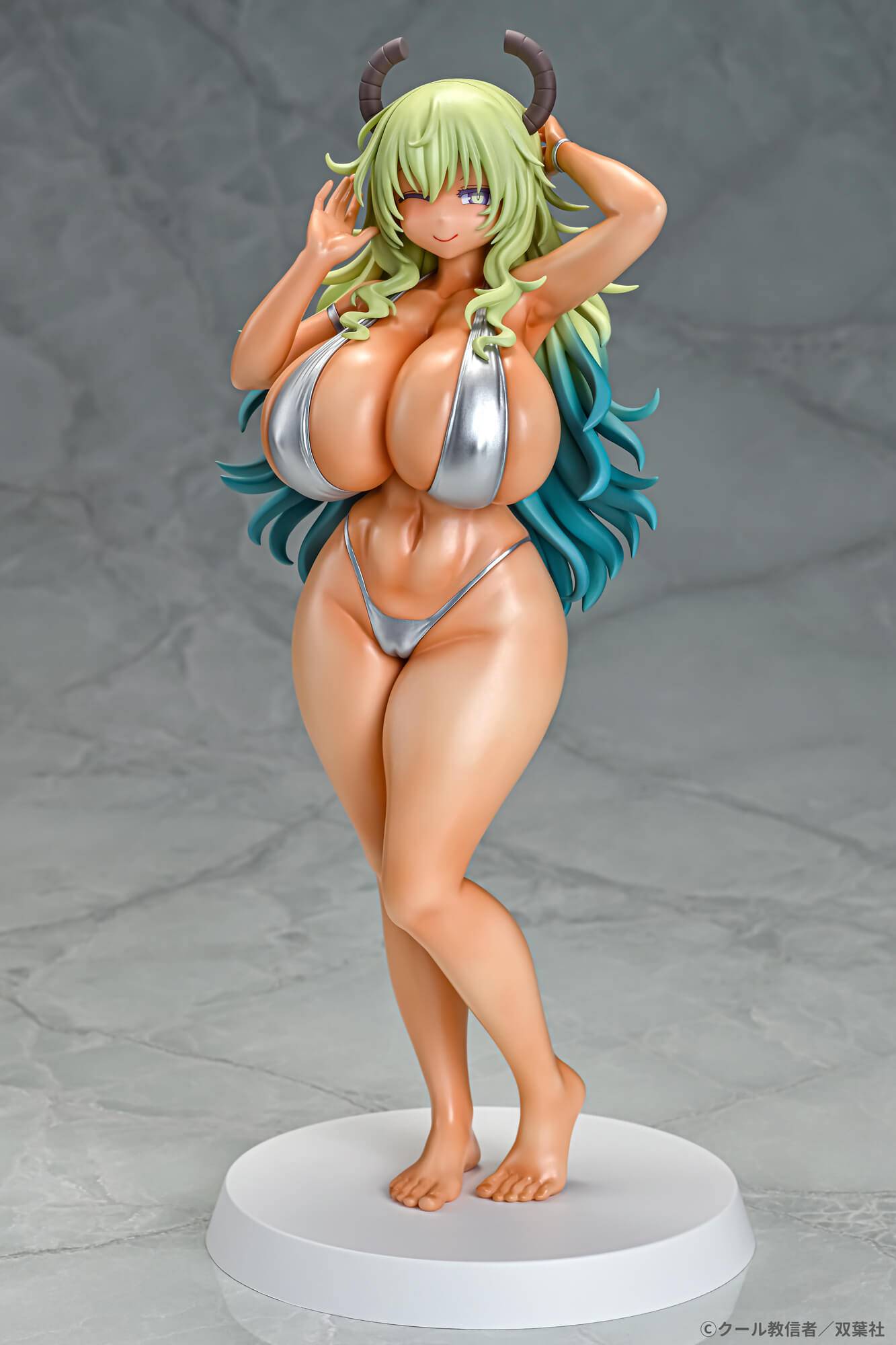 Q-six Miss Kobayashi's Dragon Maid Lucoa TOPGK 1/7 PVC/ABS Figure