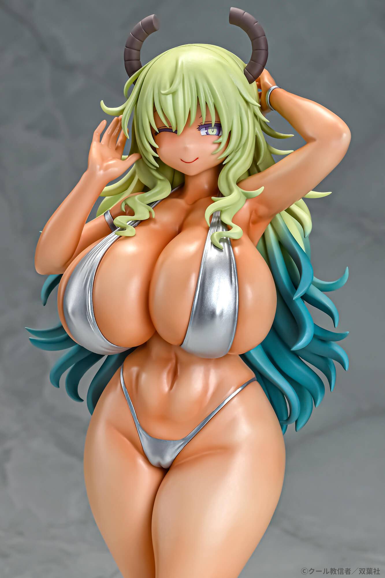 Q-six Miss Kobayashi's Dragon Maid Lucoa TOPGK 1/7 PVC/ABS Figure