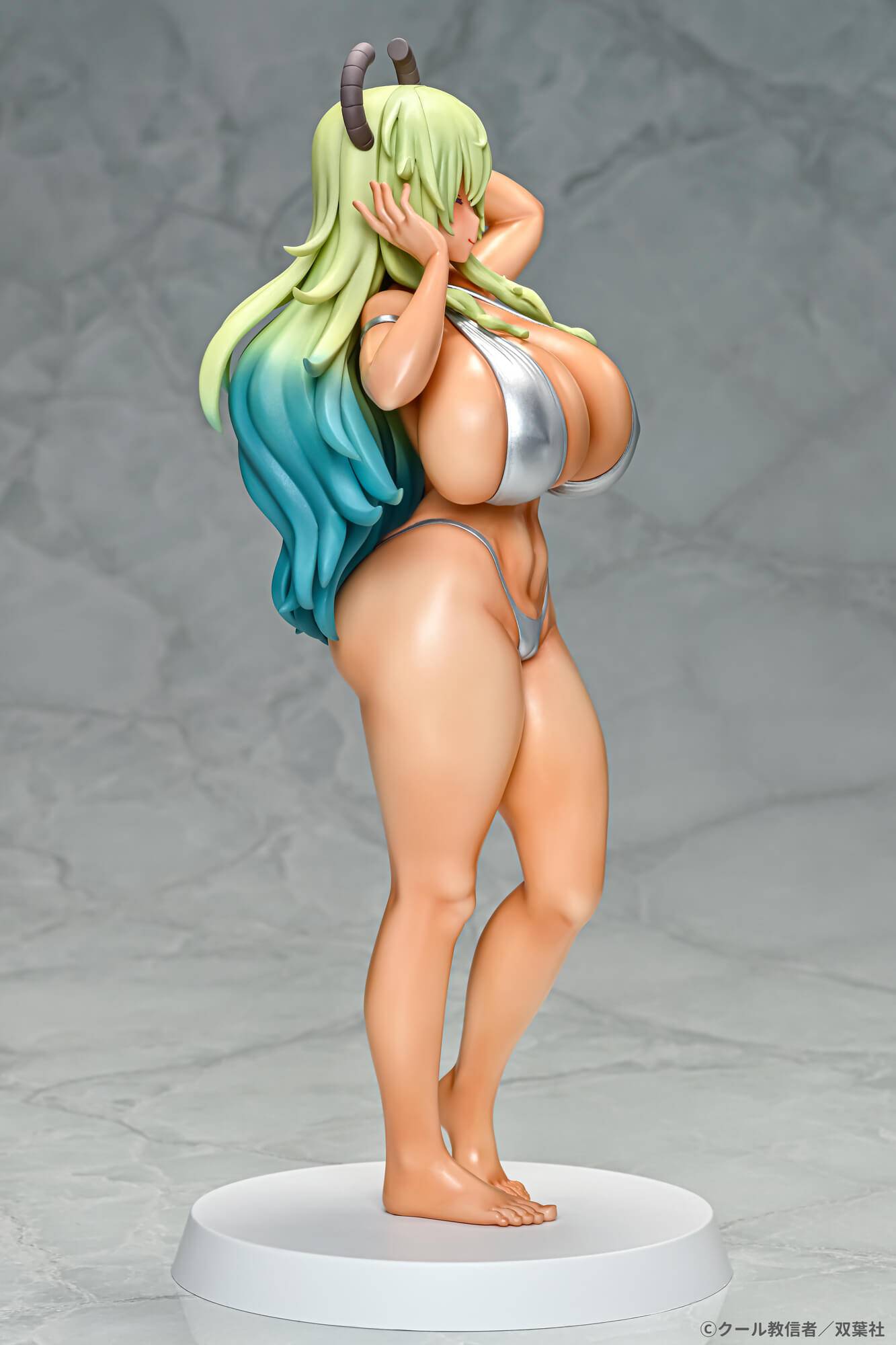 Q-six Miss Kobayashi's Dragon Maid Lucoa TOPGK 1/7 PVC/ABS Figure