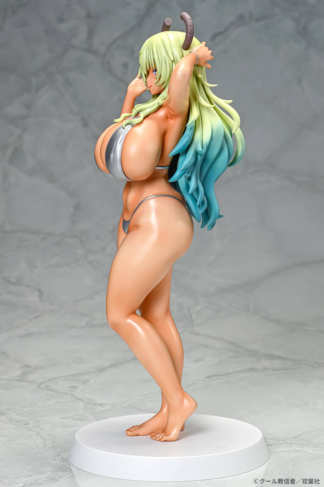 Q-six Miss Kobayashi's Dragon Maid Lucoa TOPGK 1/7 PVC/ABS Figure